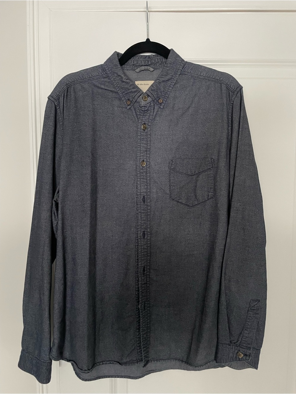 Life After Denim Men's Button-Down Shirt - Charcoal